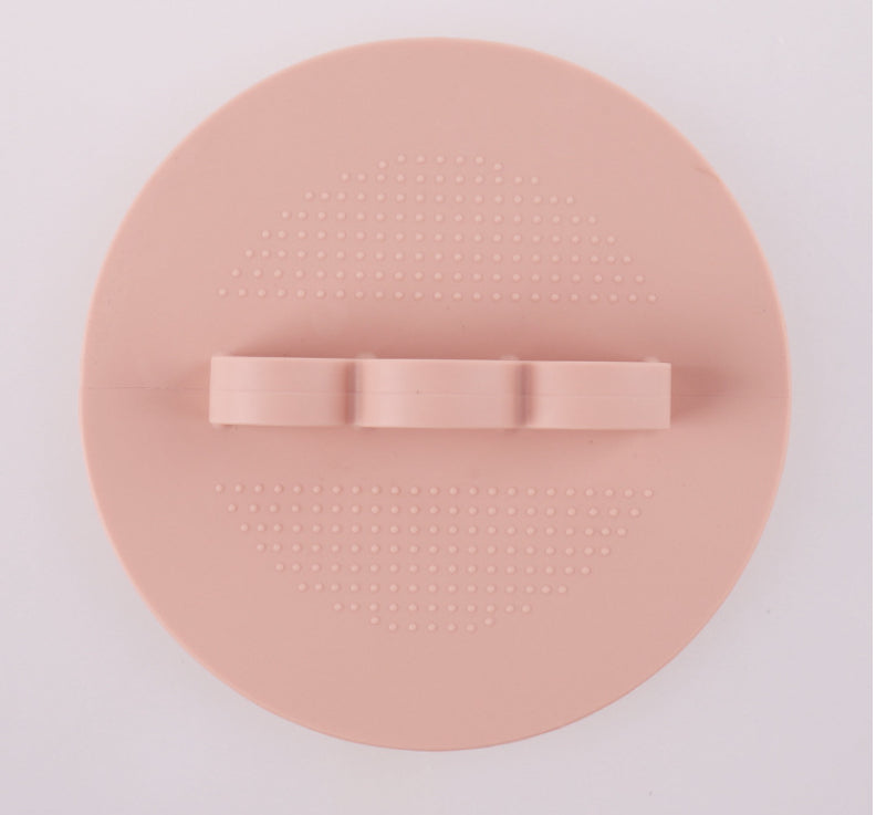 Silicone Bath Brush Pure Silicone Soft Facial Brush Three-finger Bath Brush