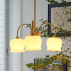 Vintage Flower Chandelier Light for Living Room