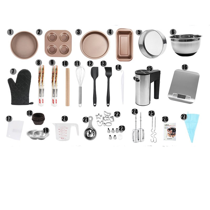 Baking Tools Oven Cake Mold Pan Full Set