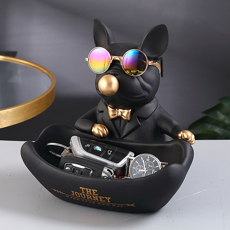 Dog Storage Ornament Personality for Home Decorations