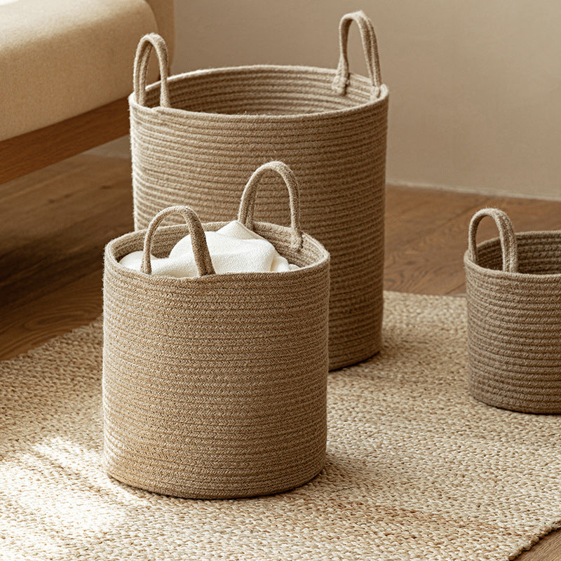 Handmade Woven Foldable Basket