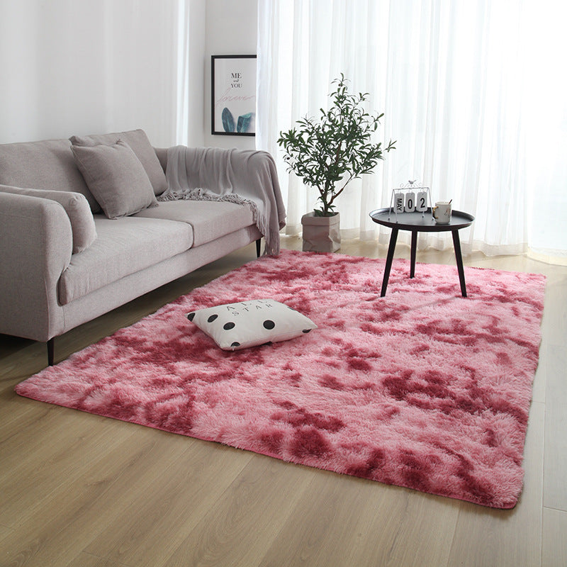 Soft Shaggy tie-dye Carpet or Floor Mat