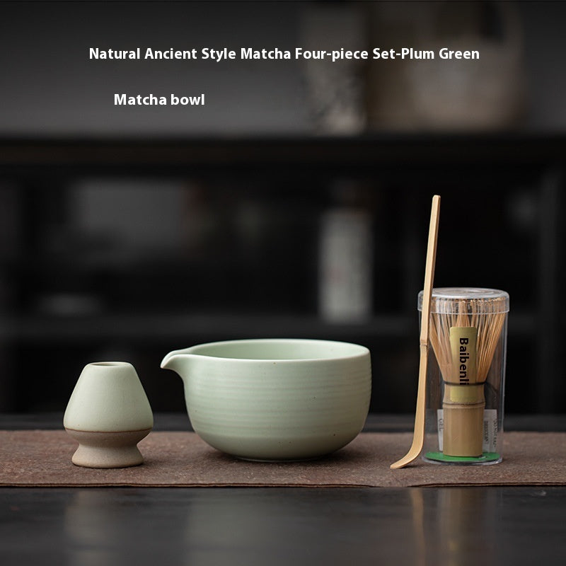 Point Tea Set Natural Antique Matcha Tools For Home Use