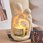 Lover Candle Figure Holder