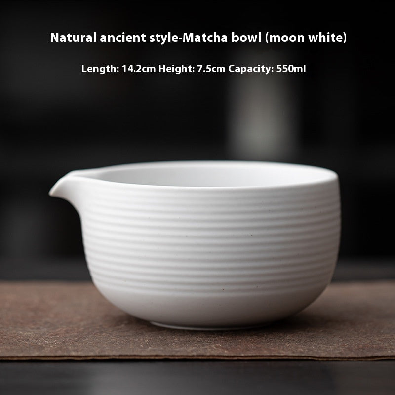 Point Tea Set Natural Antique Matcha Tools For Home Use