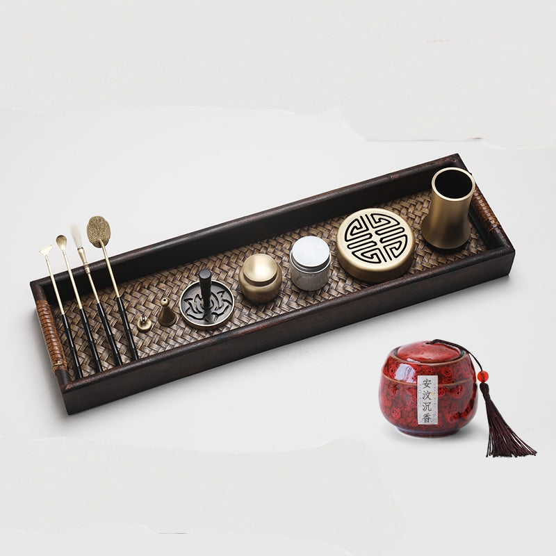 Pure Copper Incense Burner Holder Set