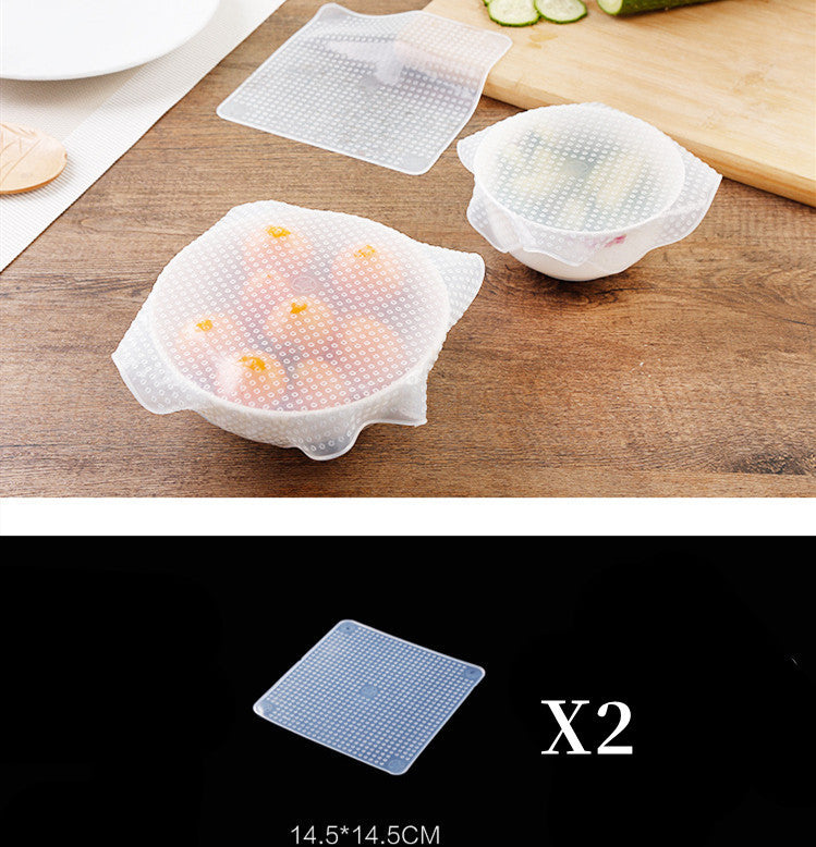Food Reusable Silicone Stretch Lids