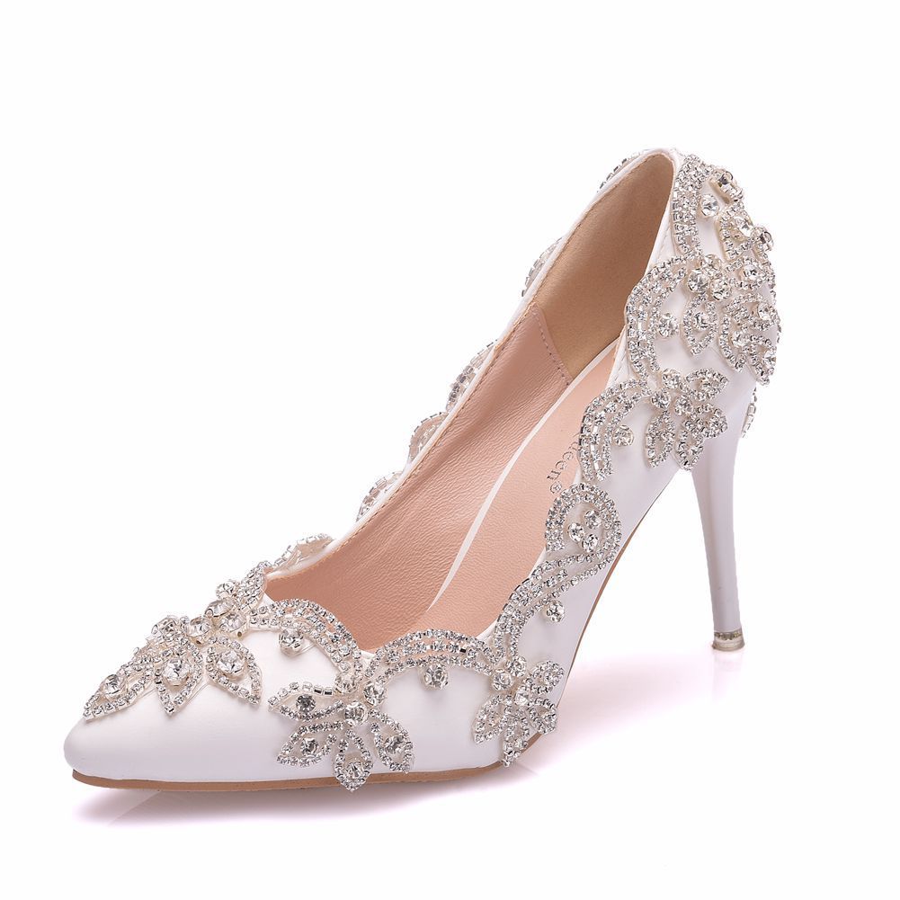 Valora – Elegante Hoge Hakken met Fonkelende Rhinestones