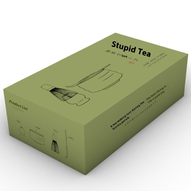 Point Tea Set Natural Antique Matcha Tools For Home Use