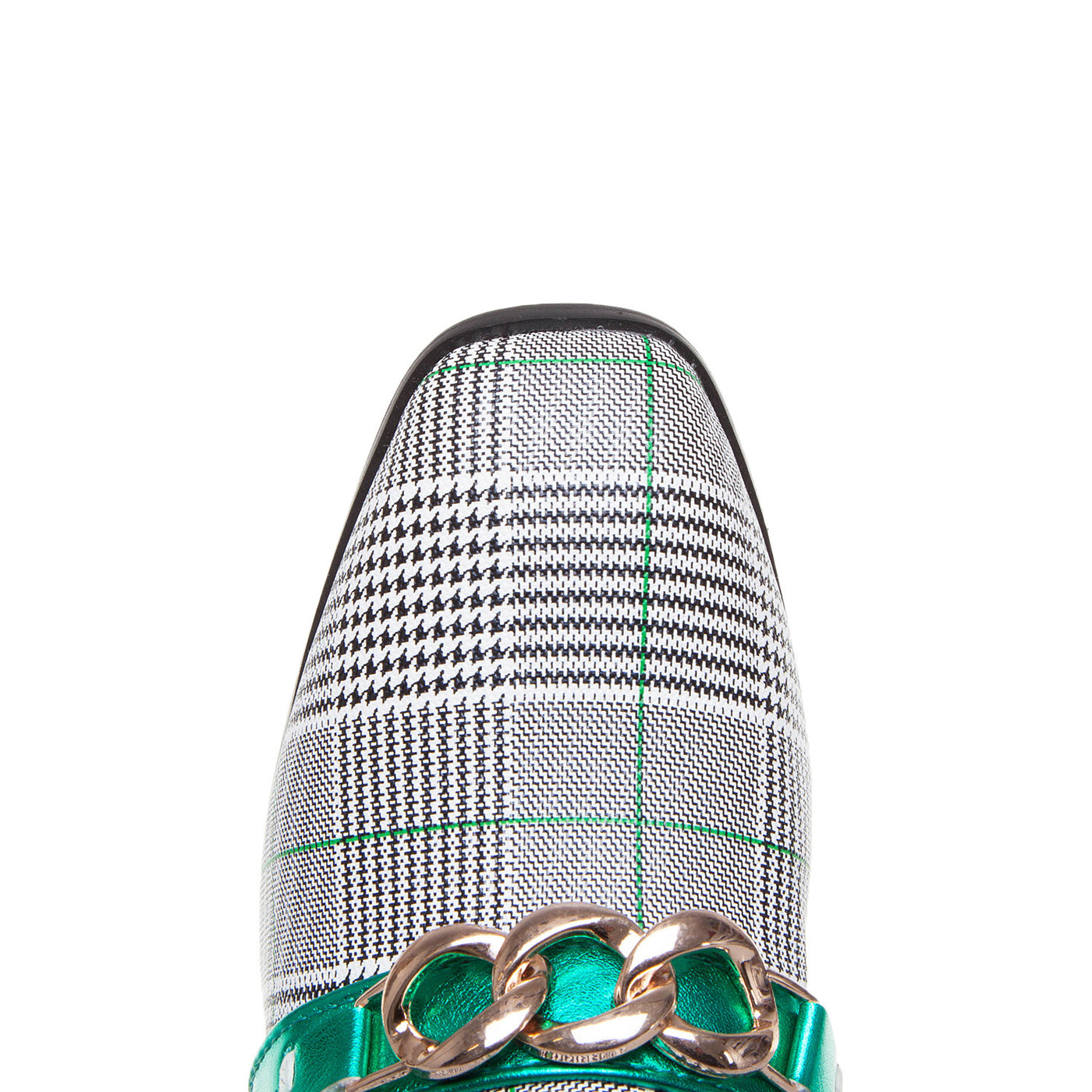 Elvyna – Elegante Instappers met Metalen Sierstuk