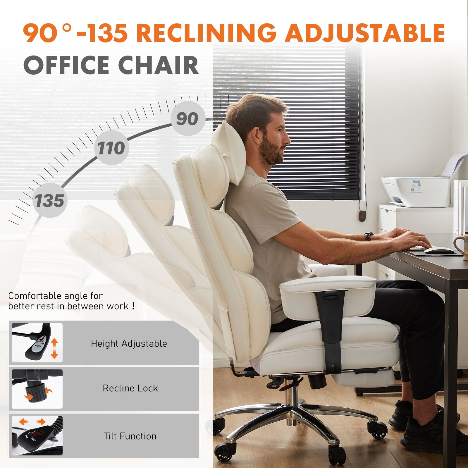 Administrative Home Office Chair