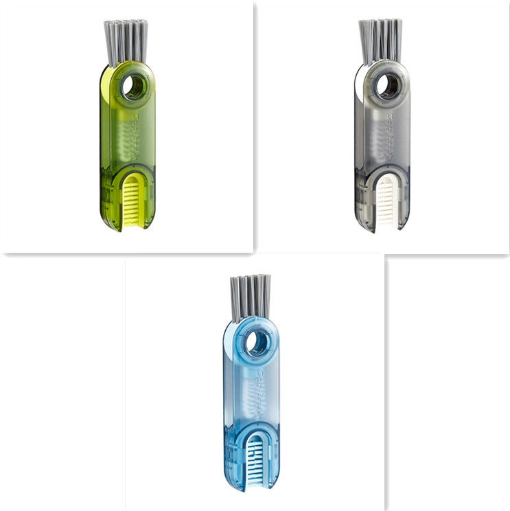 3-in-1 Bottle Cup Lid Brush Straw Cleaner.