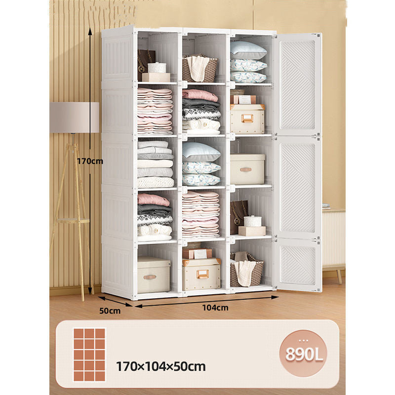 Portable Wardrobe Closet Storage Organizer