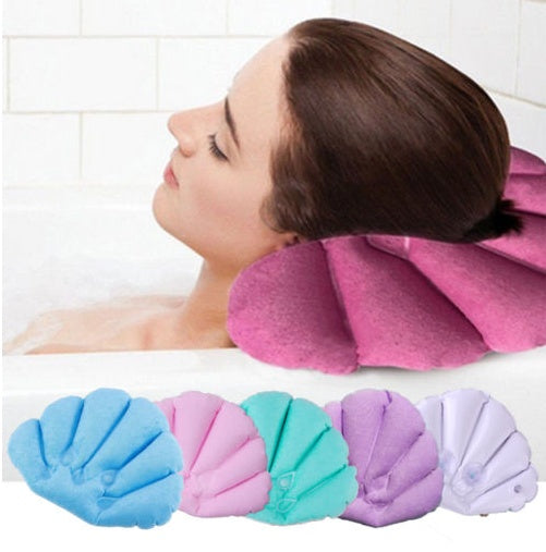 Shell-shaped Bath Pillow