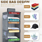 5-Shelf Weekly Clothes Organizer