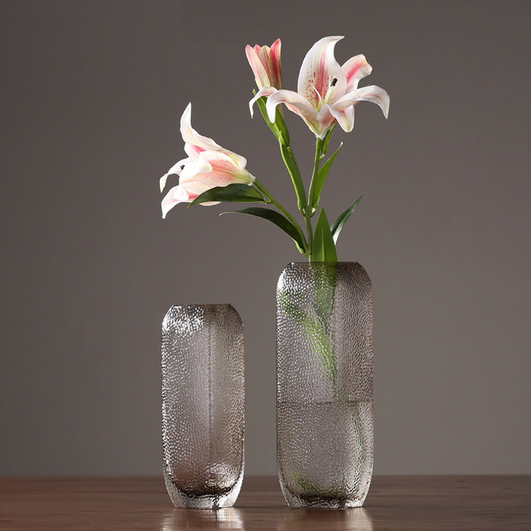 Simple American Transparent Flower Vase