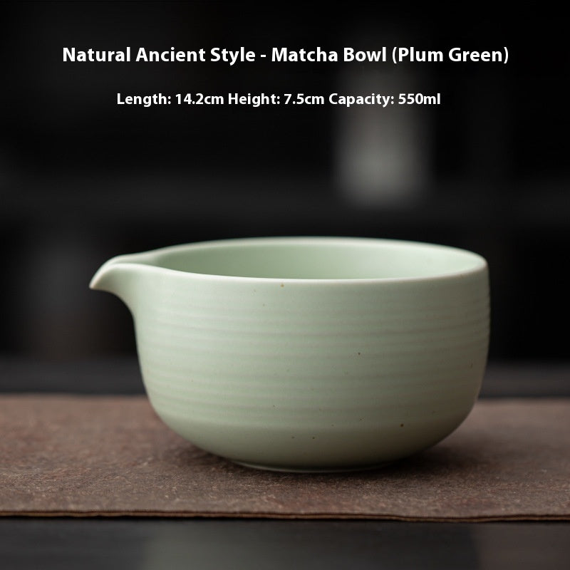 Point Tea Set Natural Antique Matcha Tools For Home Use