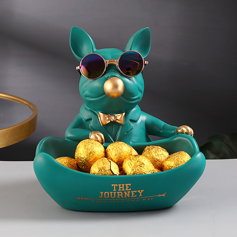 Dog Storage Ornament Personality for Home Decorations