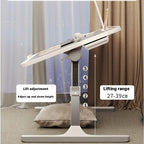 Foldable Laptop Desk or Bed Tray Table With Lamp