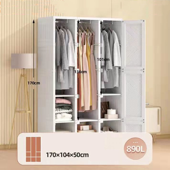 Portable Wardrobe Closet Storage Organizer