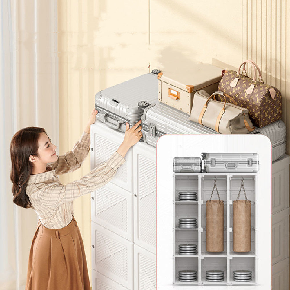 Portable Wardrobe Closet Storage Organizer