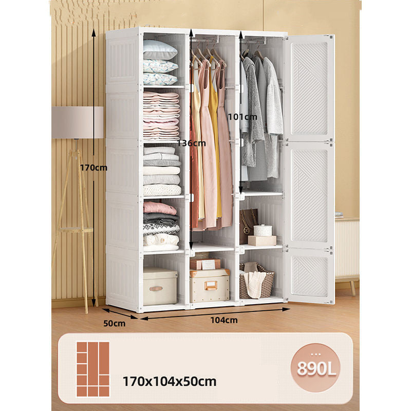 Portable Wardrobe Closet Storage Organizer