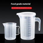 Measuring Cup Thickened Plastic Tape Graduated Glass Experiment Measuring Cup Beaker Measuring Cylinder Scale Plastic Cup