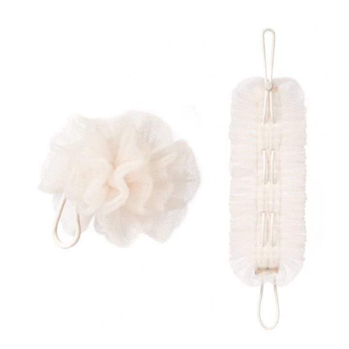 Stretchable Loofah Bath Towel