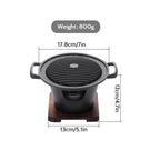 Mini BBQ Hibachi Grill - Mini Portable BBQ Grill