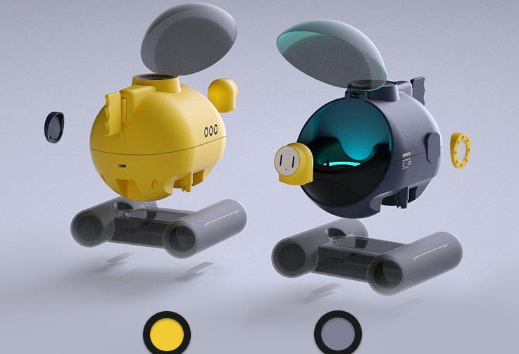 HEY MIX Smoke Rings Humidifier - Small Submarine