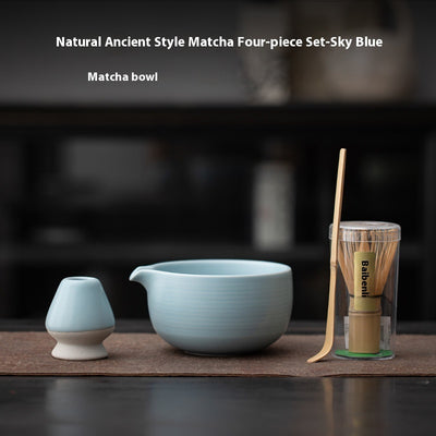Point Tea Set Natural Antique Matcha Tools For Home Use