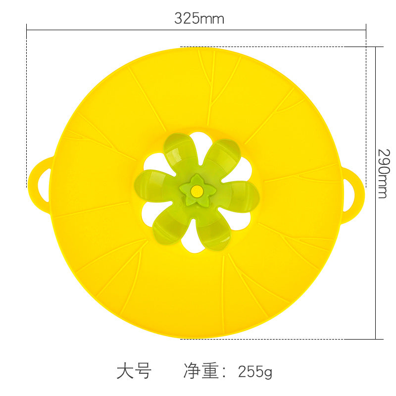 kitchen Silicone Spill Stopper Lid Cover