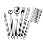 6 Stainless Steel Kitchen Tools Set