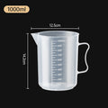 Measuring Cup Thickened Plastic Tape Graduated Glass Experiment Measuring Cup Beaker Measuring Cylinder Scale Plastic Cup