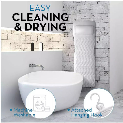 Bathroom Water-flushed Zone Pillow 3D Bath Bathtub Cushion