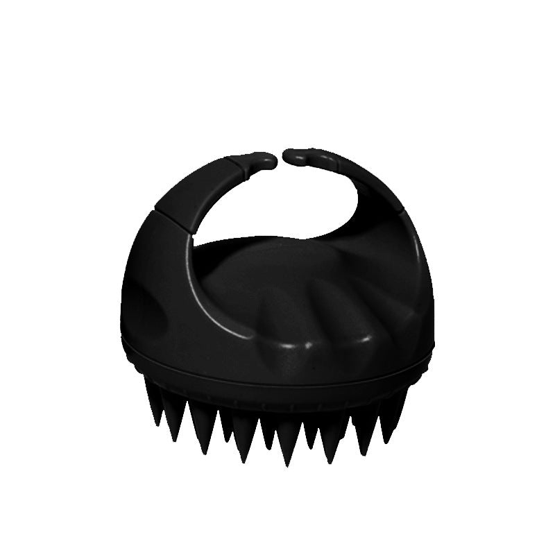 Factory Direct Sales Amazon Hot Sale Hand-held Silicone Shampoo Brush Massage Brush Shampoo Comb Bath Massage Tool