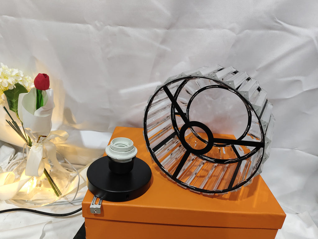 Square Crystal Ceiling Light Fixture