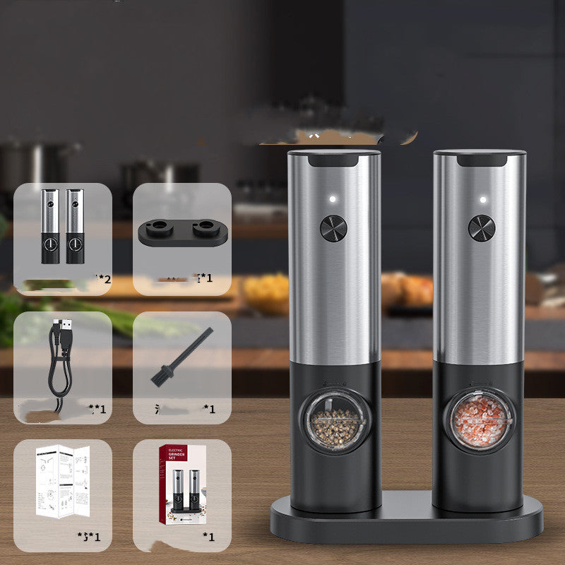 Electric Salt and Pepper Grinder.