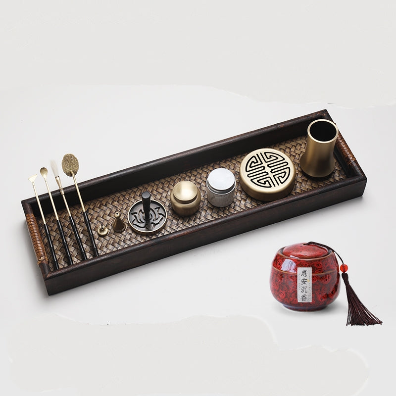 Pure Copper Incense Burner Holder Set