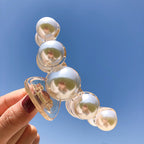 Simple grasping chuck hair taking a bath