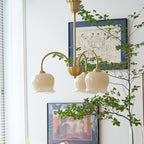 Vintage Flower Chandelier Light for Living Room