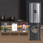 Electric Salt and Pepper Grinder.