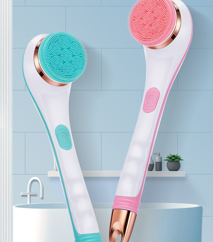 Electric Bath Brush Silicone Back Scrubber