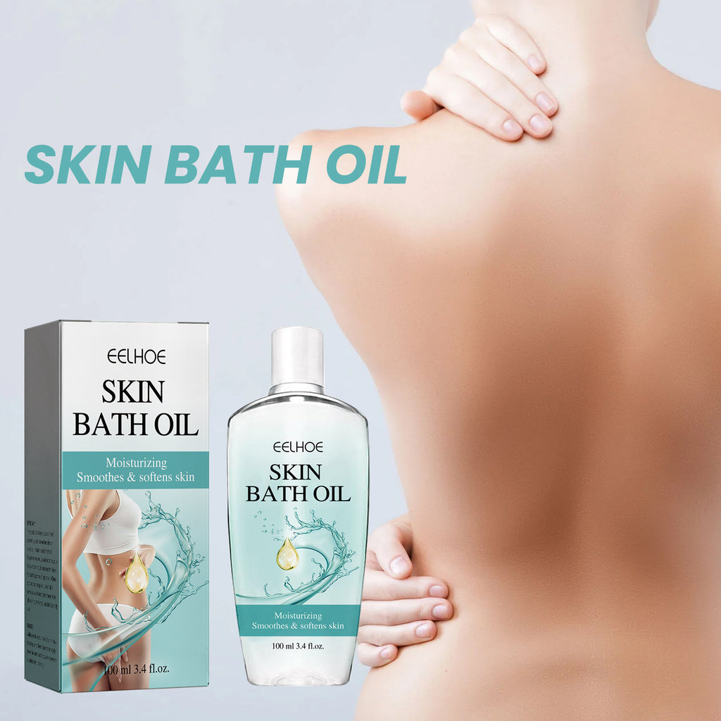 Lubricate Bath Oil Body Gently Clean And Repair Skin