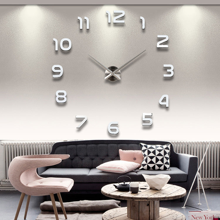 3D DIY Clock Watch Wall