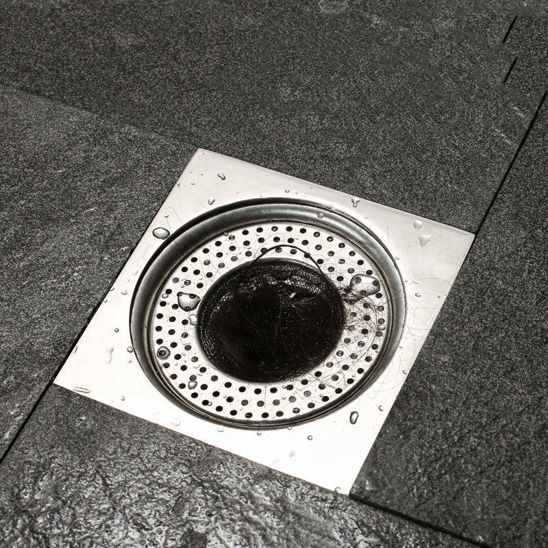 Floor Drain Filter Bathroom Hair Bath Room Sewer Anti-blocking Stainless Steel