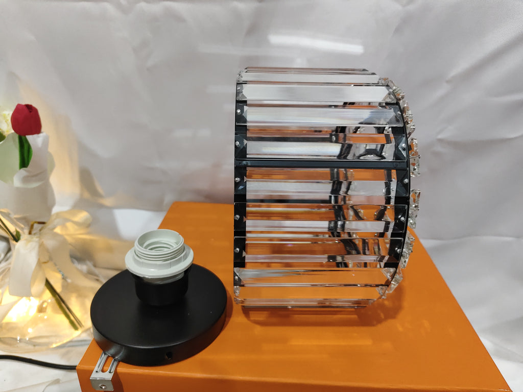 Square Crystal Ceiling Light Fixture