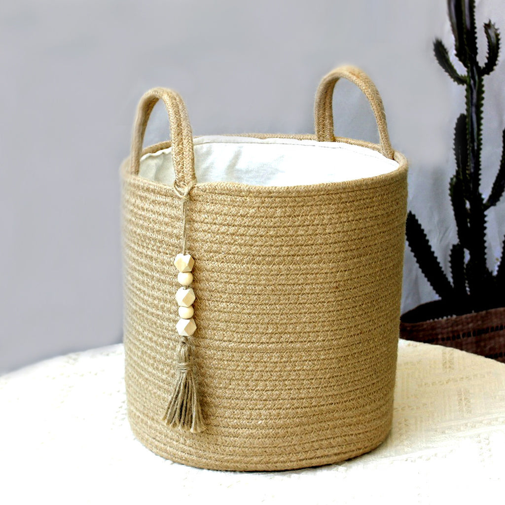Handmade Woven Foldable Basket