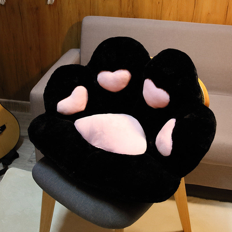 Cute Cat Paw Pillows Plush Chair