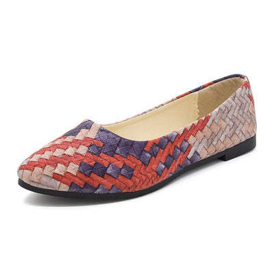 Netira – Modieuze Netrode Pumps met Gemakkelijk Slip On Design